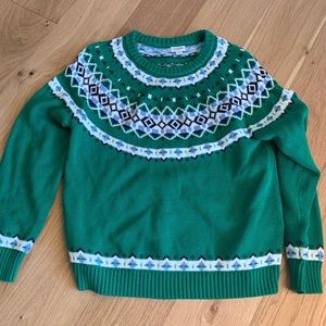J Crew Fair isle sweater